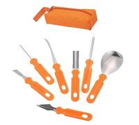 Nhujevkom Coffret de Création de Citrouilles d'Halloween,Accessoires De Découpe Artistique Pour Fêtes | Accessoires Portables pour Projets Créatifs Passionnés Familles Enseignants Événements