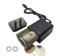 Nhujevkom Coffret De Rangement Pour Objets Précieux - Dispositif De Dissimulation Portable Et Faux Chargeur | Conteneurs Secrets Cachettes | pour Objets de Valeur Clés Bijoux Pilules Pièces Voyage