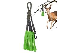Nhujevkom Corde Coton Simulés Cerf | Effilocheurs de Traînée d'Odeur pour Cerf,Mèches Attractives Animales pour Observateurs Nature Aventuriers Guides Chasse Photographes Animaliers Extérieur