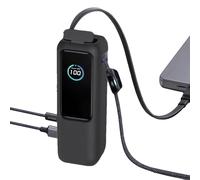 Nhujevkom Étui Silicone pour Power Bank Ordinateur Portable | Housse de Chargeur Portable en Silicone,Accessoire Informatique pour Salle de Sport Camping Aventure Randonnée Sac à Dos