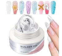 Nhujevkom Gel Sculpteur Pour Ongles | 60ml Gel Modelage Solide Ongles | Créeur de Design Manucure Non Collant Pour Femmes Modélisation Sculpture Extension Art de la Peinture | Modélisation Extension