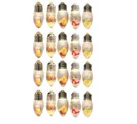 Nhujevkom Guirlande Lumineuse pour Arbre de Noël Intérieur Fonctionne sur Piles,Lumières Boule à Neige Festives | Décoration Vintage pour Fête Mariage Intérieur Extérieur Fenêtre Jardin Clôture