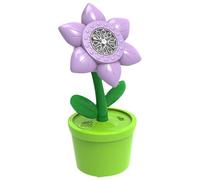 Nhujevkom Machine à Bulles de Fleurs, souffleuse à Bulles de,Forme de Jouet Automatique de Bulles | Jouet Machine à Batterie pour Les de 3 Ans et Plus, Comprend 2 Bouteilles de Recharge