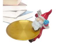 Nhujevkom Plateau De Noël,Bol Décoratif pour Bonbons Santa | Décoration de Table de Noël Décoration d'Intérieur pour Biscuits Friandises Boutique Étagère Bureau Cuisine Chambre Salon Fête