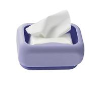 Nhujevkom Porte-mouchoirs,Boîtier De Rangement avec Ventouse pour Couvre Boîte À Tissus - Distributeur De Serviettes Murale Organisateur pour Décor Maison Cuisine Salle De Bain Salon Bureau Voiture |