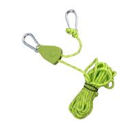 Nhujevkom Verrouillage de corde | Système de poulie à cliquet, cliquet de verrouillage réglable robuste pour lumières de garage, cargaison, divers arrimages, tentes de culture, camions