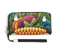 NHYDSPQ Portefeuille pour femme, pochette pour femme, imprimé canapé, portefeuille en cuir synthétique avec fermeture éclair autour du poignet, sac à main long, style moderne, 20 x 10,5 cm, Style :,