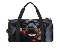 NHYDSPQ Sac de sport, sac de sport cool Rottweiler Dog Art Gym Sac de sport, petit sac de sport pour femme et homme, style, taille unique, moderne, Style :, Taille unique, Moderne