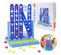 NHYDZSZ Puissance 4, Spin Game, Jeu Puissance 4 Classique, Puissance 4 Enfant, Jeux de Société, Jeux de Plateau, Stratégie pour 2 Joueurs, Jouet Éducatif Cadeaux pour Enfant