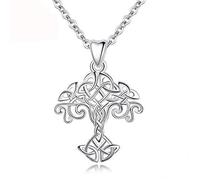 NHYHEHMR 100% Tree Of Life Necklace Pendant Celtics Knot Choker Women Collar For Women Fashion Jewelry Gift