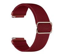 NHYHEHMR 20 22mm Watch Band for Vivoactive 4 3 Music Venu 2 SQ Forerunner 645 245m 158 Nylon Elastic Strap Venu 2 Plus Watchband