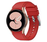 NHYHEHMR 20mm Original Silicone WatchBand Strap For Galaxy Watch 4 40 44MM/Classic 42 46mm Smartwatch Wristband