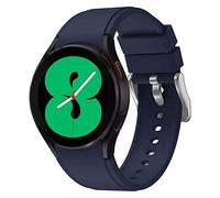 NHYHEHMR 20mm Original Silicone WatchBand Strap For Galaxy Watch 4 40 44MM/Classic 42 46mm Smartwatch Wristband