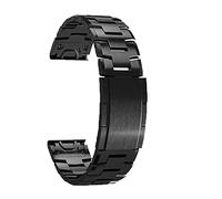 NHYHEHMR 22 26 mm Band de montre Titane Bracelet en alliage pour Fenix 5 5x plus 6 6x Pro 3HR 935 D2 MK2 Enduro-bracelets accessoires