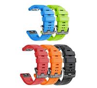 NHYHEHMR 5pcs 26 22 mm STRAP DE TRANSE DE WATCH à libération rapide pour Fenix 7 7x 7s 6x Pro Watch EasyFit Wrist pour Fenix 6 Pro Smart Watch