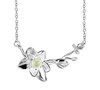 NHYHEHMR Accessories Vintage S925 Necklace for Women Clavicle Chain Lotus Bud Handmade Classical Hanfu Jewelry Women's Pendant Necklaces Charm Gift National Old Craft