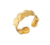 NHYHEHMR Anneau d'ouverture de bague réglable pour femmes - Personnalité Enroulement vide croix rétro ouverte ouverte Classic Charm Finger Ring Jewelry For Unisexe Girls Dames Birthday Gift