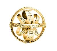 NHYHEHMR Anneaux de doigt astronomiques, anneau de balle de l'univers rétro de déformation de déformation,