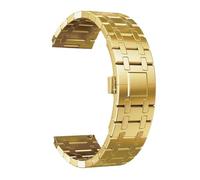 NHYHEHMR Band de luxe en acier inoxydable pour Galaxy Watch 5 Pro 40/44mm 42/46 mm pour GT 2/3 Pro Metal Strap 20 mm 22 mm