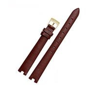 NHYHEHMR Band de montre en cuir authentique de 14 mm compatible avec Lily Smart Watch Band Slicone Female Silicone et Bracelet de sport à ceinture en acier inoxydable (broche de lumière blanche)