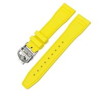 NHYHEHMR Bandons de montre FKM de 20 mm Soft FluorObber 21 mm 22 mm pour IWC Big Pilot Portofino Natural Rubber Watch Strap Tools