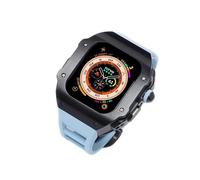 NHYHEHMR Bangle de silicone en métal pour kit de modification ultra 49 mm