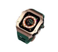 NHYHEHMR Bangle de silicone en métal pour kit de modification ultra 49 mm