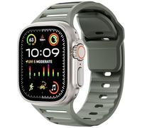 NHYHEHMR Bangle de silicone sport pour bande Ultra 49 mm 45 mm 44 mm 42 mm Series10 46 mm 42 mm Bracelet de bracelet de bracelet 9 8 7 6 SE 5 4 Bandoues de surveillance