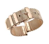 NHYHEHMR Bouchette de montre de gueule de montre en acier inoxydable
