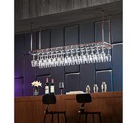 NHYHEHMR Bouteau Plafond Rack à vin Mur Mur à vin monté Bouteille Plafond Plafond Verre Verre Bouteau Rack de Bouteille de vin Hauteur 30-60 cm AIMPLABLE AIMPRE pour Les CHEUPES ET Bar