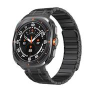 NHYHEHMR Bracelet de style Strong Metal AP pour Galaxy Watch Ultra 47mm Watchs Bands 304 Sangle de boucle de liaison en acier inoxydable