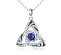 NHYHEHMR Celtique pour les femmes Eye of Horus Bijoux celtique Faith Pendant Religion Cadeaux pour les femmes