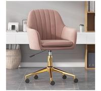 NHYHEHMR Chaise de Bureau à Domicile Ergonomique 360 ° Chaise de Bureau à Roues
