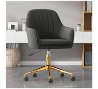 NHYHEHMR Chaise de Bureau à Domicile Ergonomique 360 ° Chaise de Bureau à Roues
