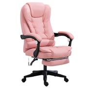 NHYHEHMR Chaise de Bureau de Jeu avec Inclinaison Chaise d'ordinateur Ergonomique Moderne avec Hauteur réglable et Jambes en Acier pour étude de Bureau à Domicile