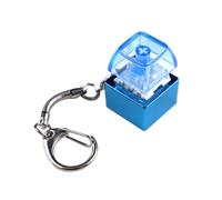 NHYHEHMR Claviers Keychain Mécanique Testeur des claviers avec éclairage à LED Multicolore pour la Base en Alliage de soulagement des contraintes