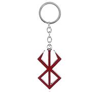 NHYHEHMR Collier Berserker Viking et Key Chain The Mad Warrior of Norse Viking Mythology Key Ring Pendant Fashion Jewelry Gift