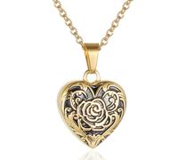NHYHEHMR Cremation For Women Sunflower/Rose/Butterfly Heart Urn For Ashes Of Loved Ones Keepsake Memorial Jewelry
