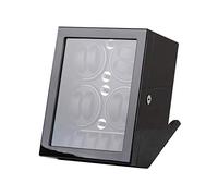 NHYHEHMR Enrouleur de montre pour 8 montres automatiques avec 5 espaces d'affichage de rangement en bois peinture de piano extérieur Motor silencieux Rangement d'affichage de montre