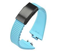 NHYHEHMR Fluoro Rubber Strap,For PRX Series Super Player 35mm 40mm Women Men FKM Quick Release Folding Buckle Watch Band 11mm 12mm