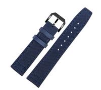 NHYHEHMR For IWC Pilot Spitfire Timezone TopGun Strap Green Black Belts Wristwatch Straps 20mm 21mm 22mm Nylon Canvas Fabric Watch Band