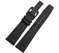 NHYHEHMR For IWC Pilot Spitfire Timezone TopGun Strap Green Black Belts Wristwatch Straps 20mm 21mm 22mm Nylon Canvas Fabric Watch Band