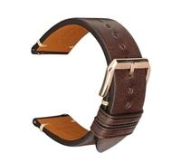 NHYHEHMR Genuine Leather Watch Band 18mm 20 mm 22mm 24mm Watchband fit for fit for fit for fit for Galaxy Man Women Quick Release Watch Strap