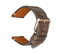NHYHEHMR Genuine Leather Watch Band 18mm 20 mm 22mm 24mm Watchband fit for fit for fit for fit for Galaxy Man Women Quick Release Watch Strap