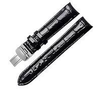 NHYHEHMR Genuine leather watchband for T035/T035210A wristband women curved end straps 18mm fashion bracelet