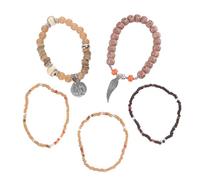 NHYHEHMR Girls Accessoires Bracelet Bracelet Resin Bracelets Bracelets Berons Collier en alliage
