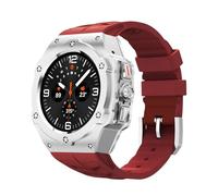NHYHEHMR Kit de modification de luxe pour Galaxy Watch Ultra 47 mm Bobine de silicone en acier inoxydable pour Ultra 47mm DIY Accessoires WatchBands