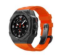 NHYHEHMR Kit de modification en alliage pour Galaxy Watch 7 Étui en métal ultra 47 mm pour Galaxy Watch 7 Ultra FluorObber STRAP DIY MOD Kit Watchbands
