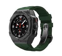 NHYHEHMR Kit de modification en alliage pour Galaxy Watch 7 Étui en métal ultra 47 mm pour Galaxy Watch 7 Ultra FluorObber STRAP DIY MOD Kit Watchbands