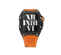 NHYHEHMR Kit Mod Sport Case Sport en fibre de carbone pour 7 45 mm Sangle légère pour Iwatch 6 SE 5 4 Série 44 mm ACCESSOIRES DE DIY